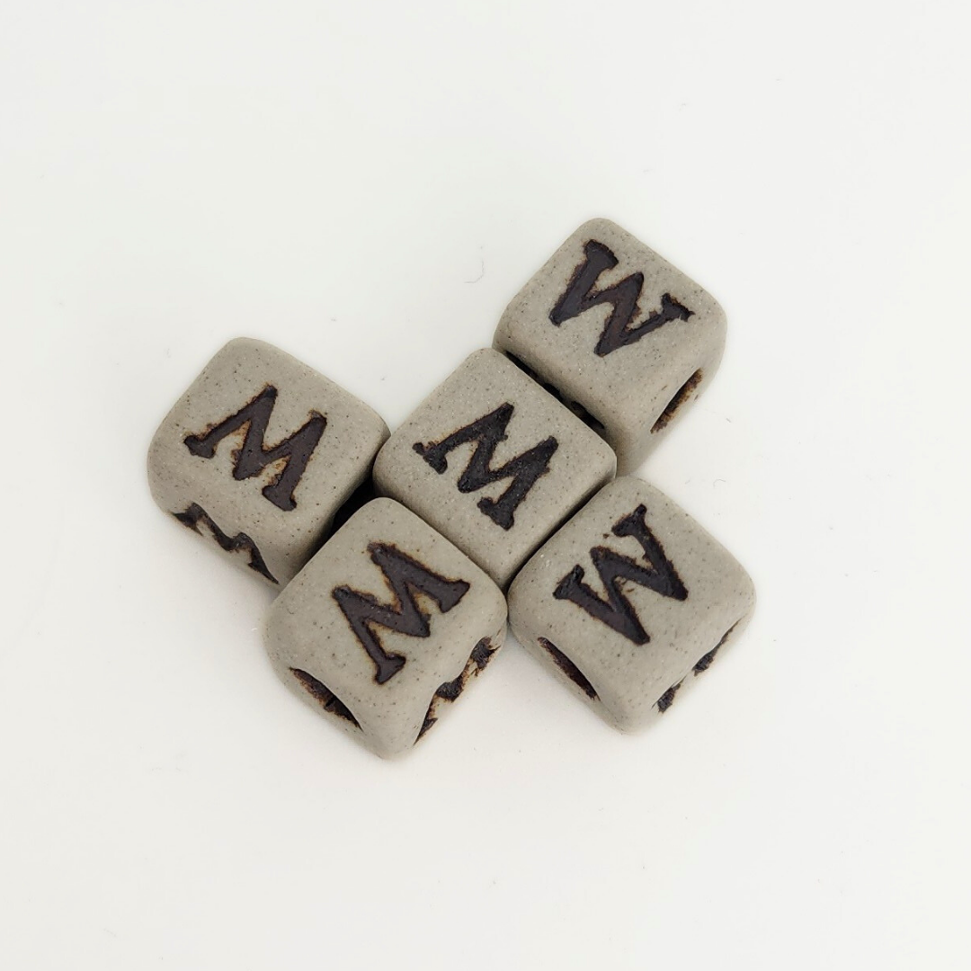 Ceramic Letters 8.5mm