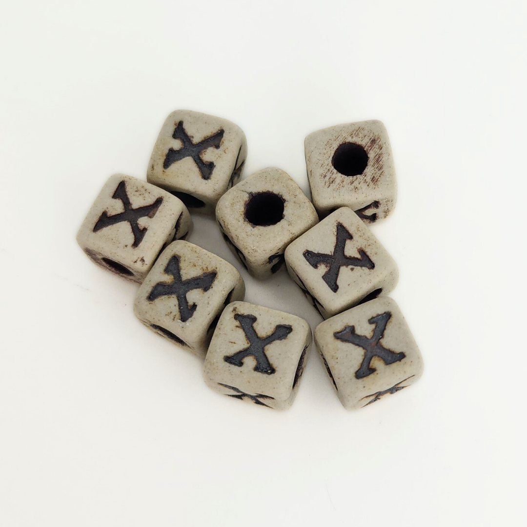 Ceramic Letters 8.5mm