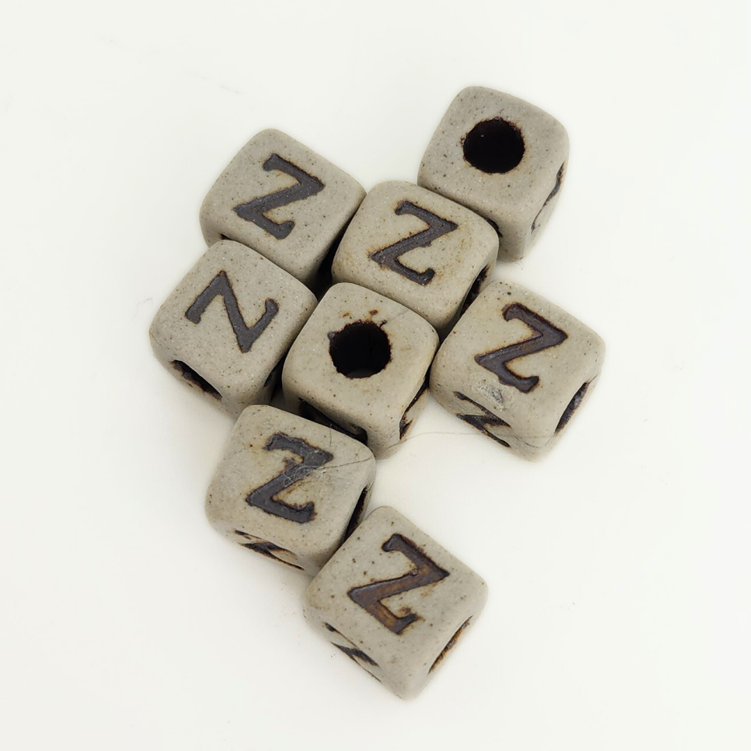 Ceramic Letters 8.5mm