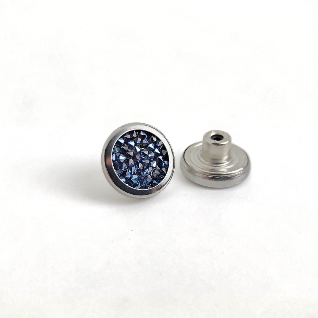 Fine Rocks Jeans Button 16mm