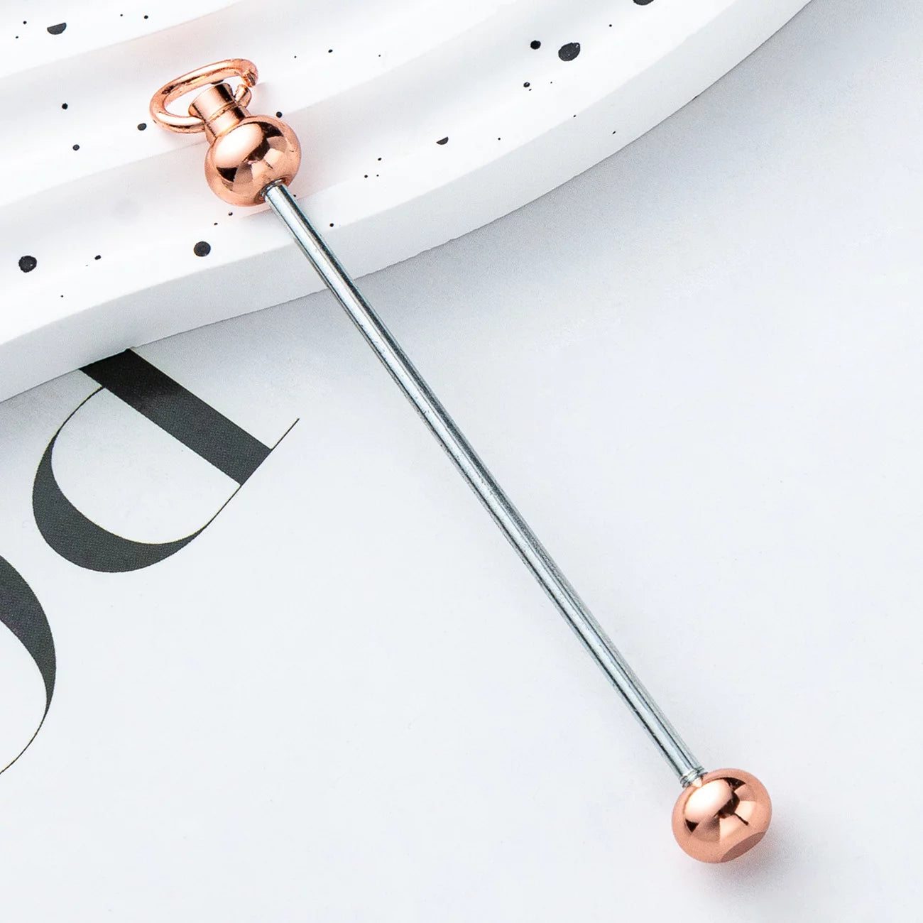 Beadable Keychain Pole