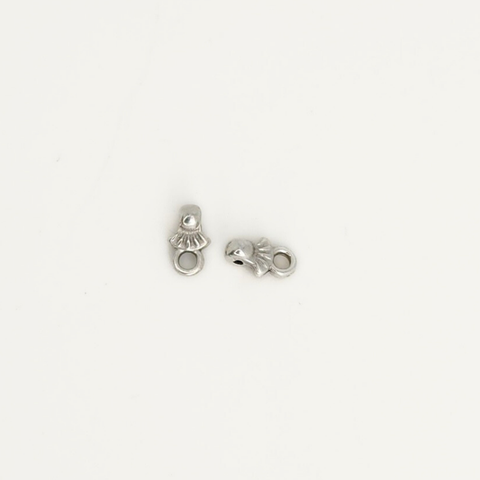 Antique Silver Pilos-8/0 Bead Ending