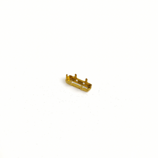2 Hole Setting Princess Baguette 15x5mm