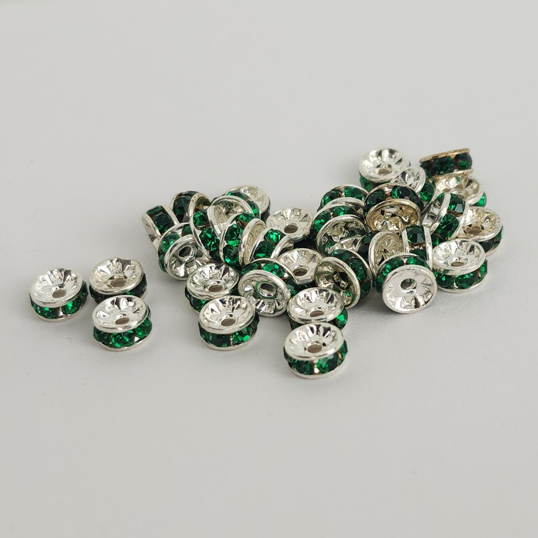 Crystal Rondelle 6mm