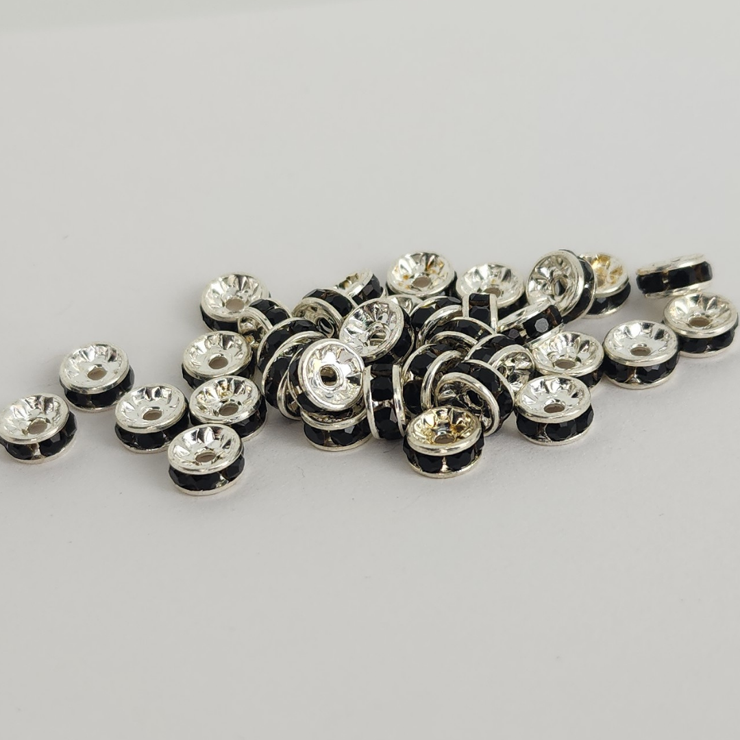 Crystal Rondelle 6mm