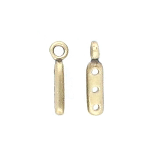 Antique Brass Zakros-8/0 Bead Ending