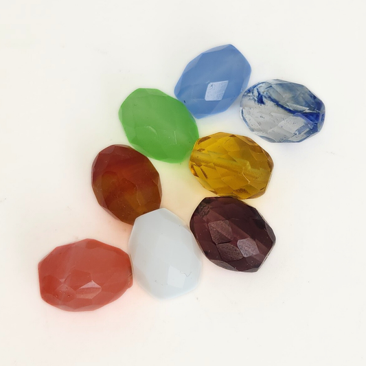 Oval {Reconstituted} Quartz 10x12mm