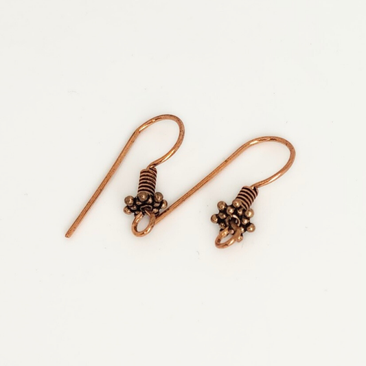 Earwire w/Coil & Daisy