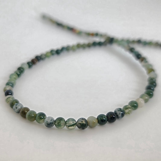 Moss Agate 4mm