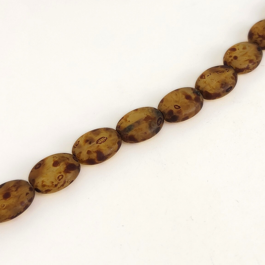 Flat Oval 12x10mm