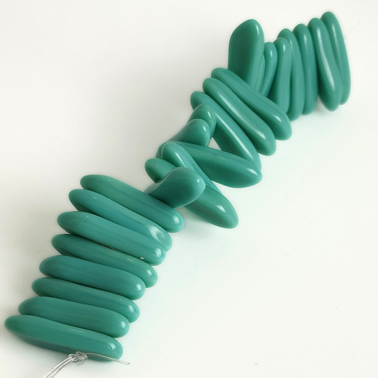 Seafoam Flat Drop 4x20mm