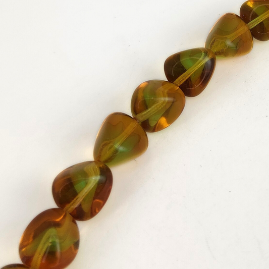 Topaz/Green Chunk 11x10mm