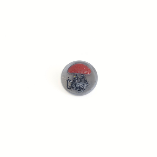 Vintage Mushroom Button