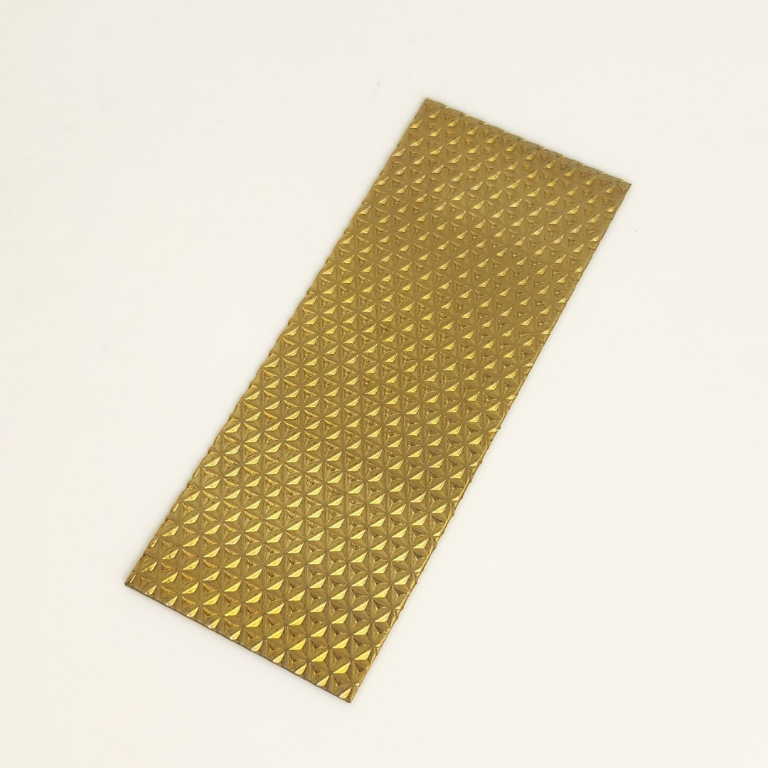 Patterned Brass 1”