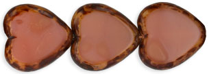 Window Heart 15x15mm