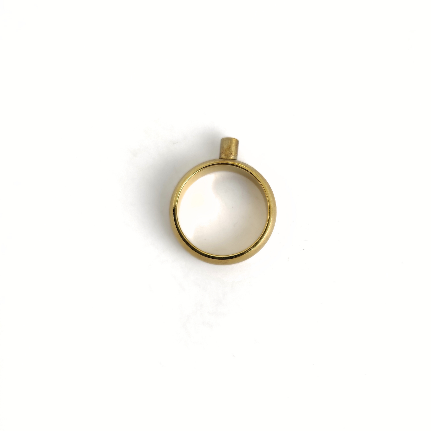 Size 9 Matte Stainless Ring