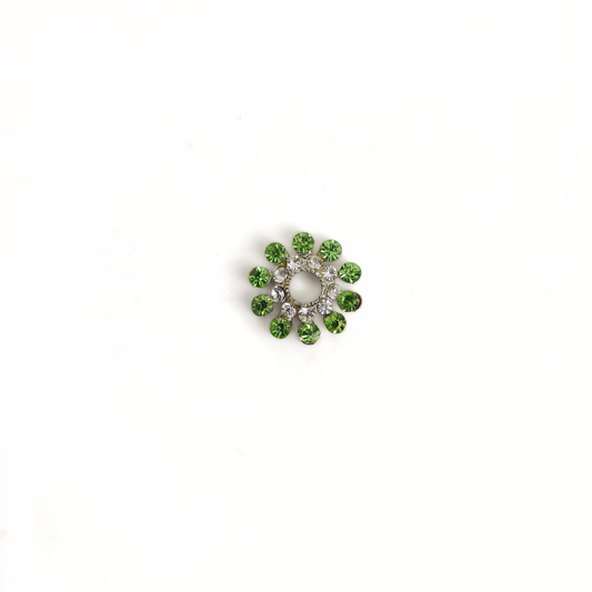 Green Crystal Flower