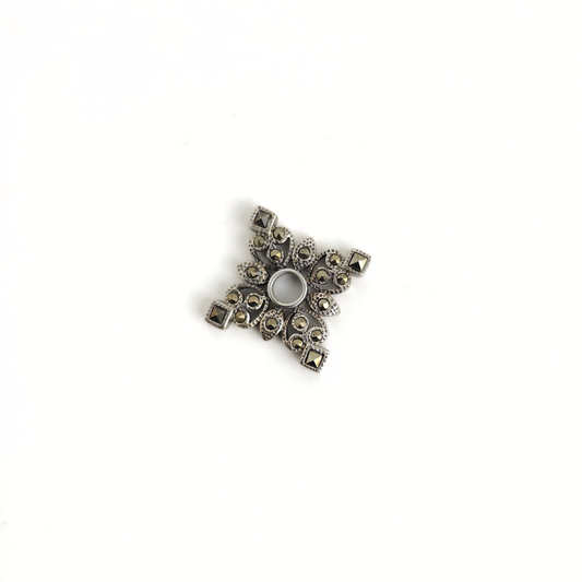 Marcasite Mosaic Square