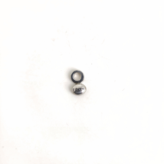 Faith Pebble Charm