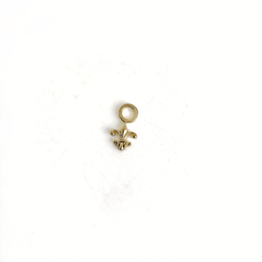 Plated Fleur De Lis Charm