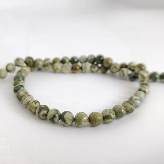 Rainforest Jasper Round 6mm