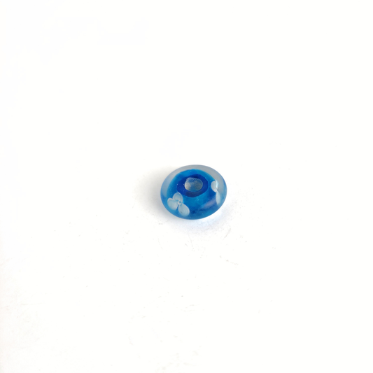 Blue w/White Blooms