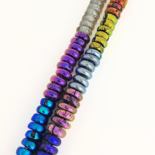 Dichroic Rondelle 3x10mm