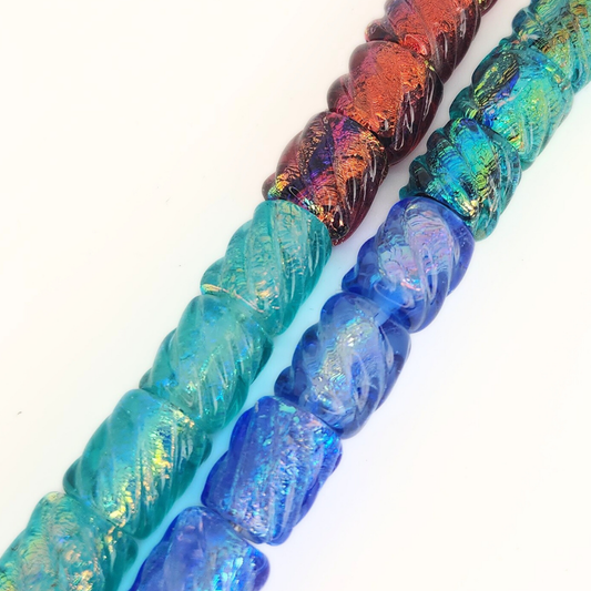 Dichroic Rolled Twist 13mm
