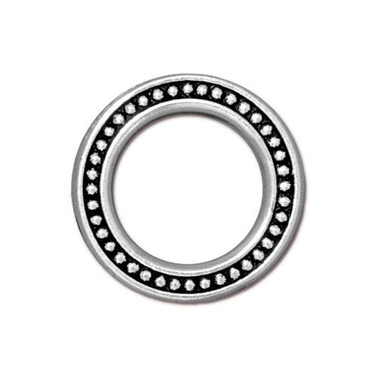 Beaded Ring Link 3/4"