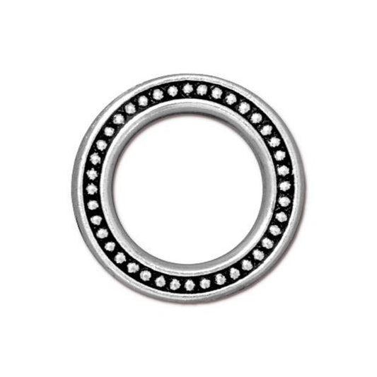 Beaded Ring Link 3/4"