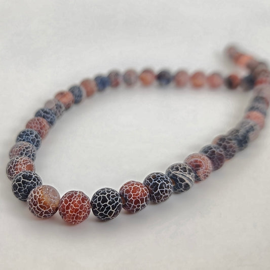 Matte Agate Dream Round 8mm