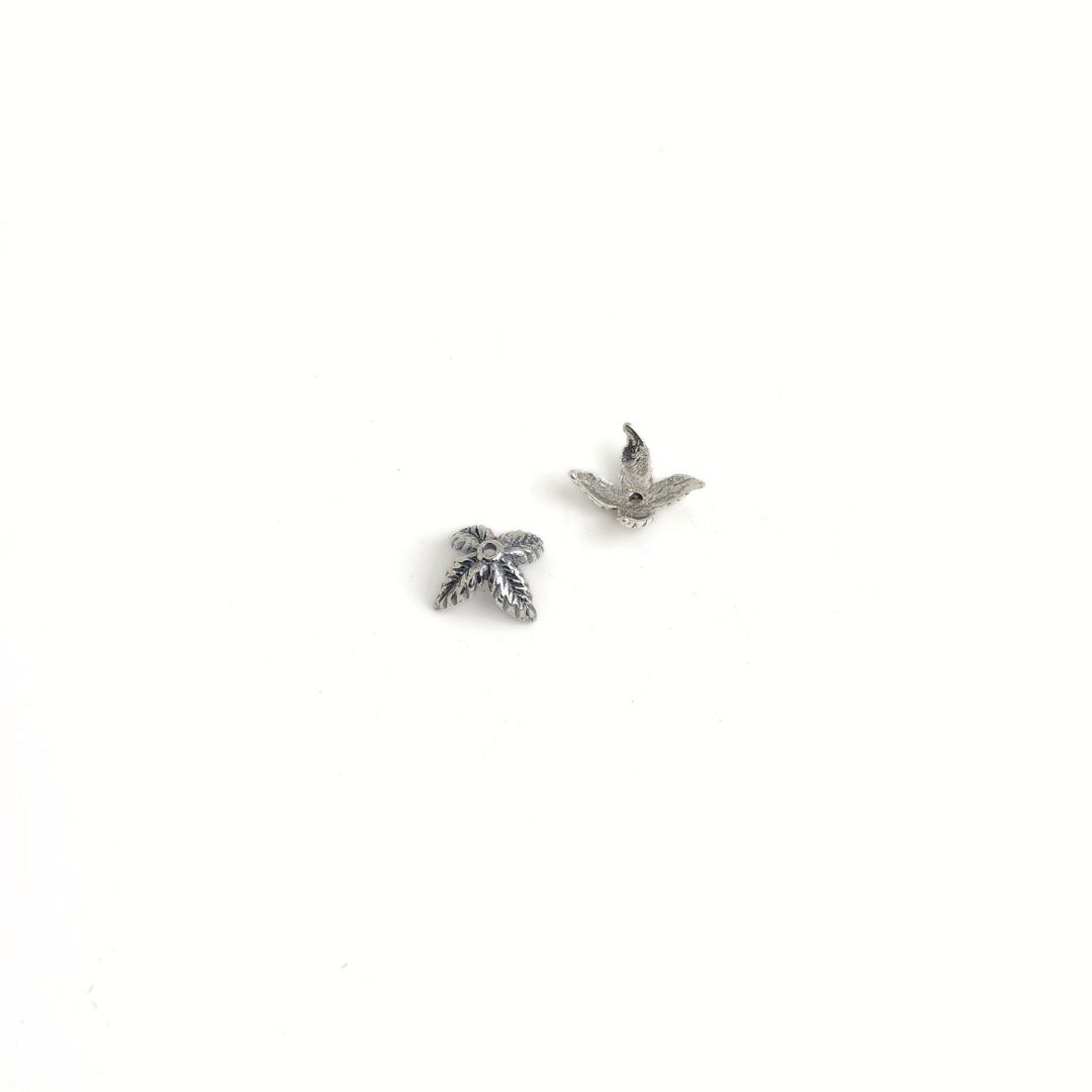 4 Leaf Bead Cap 9mm