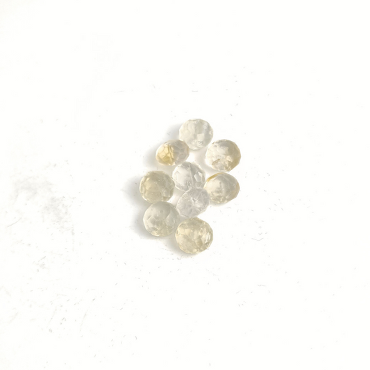 Citrine Faceted Rondelle