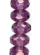 Gem Cut Rondelle 3x5mm