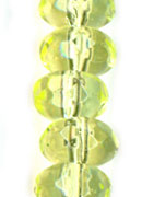 Gem Cut Rondelle 3x5mm