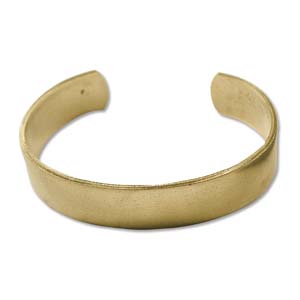 Brass Flat Cuff Bracelet