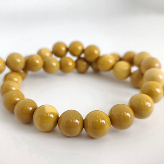 Yellow Mookite Round 10mm