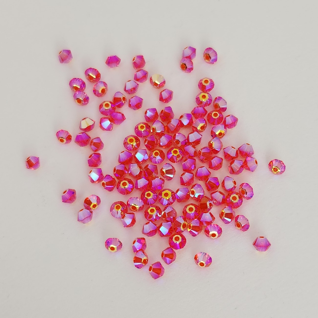 Bicone 3mm AB2X