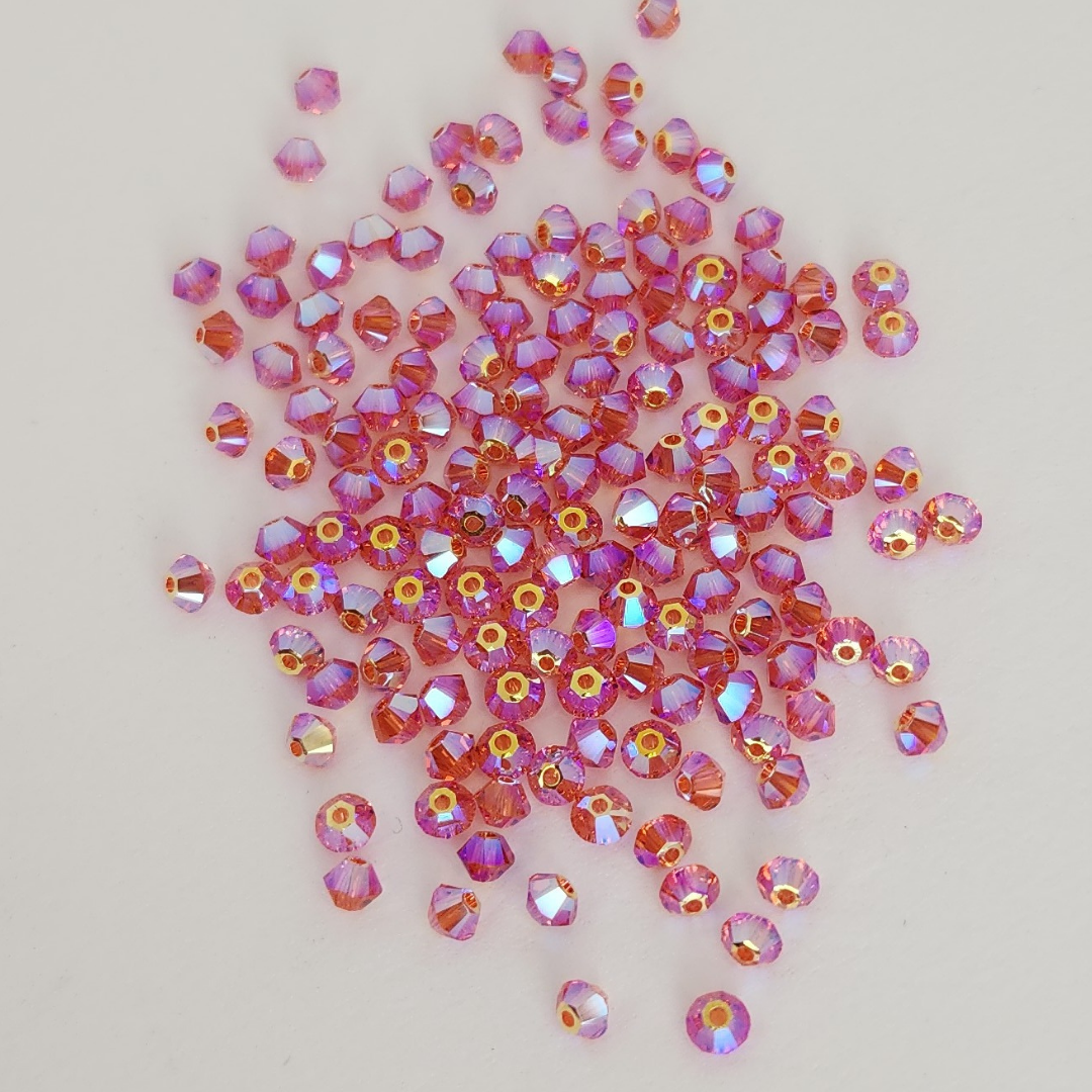 Bicone 3mm AB2X