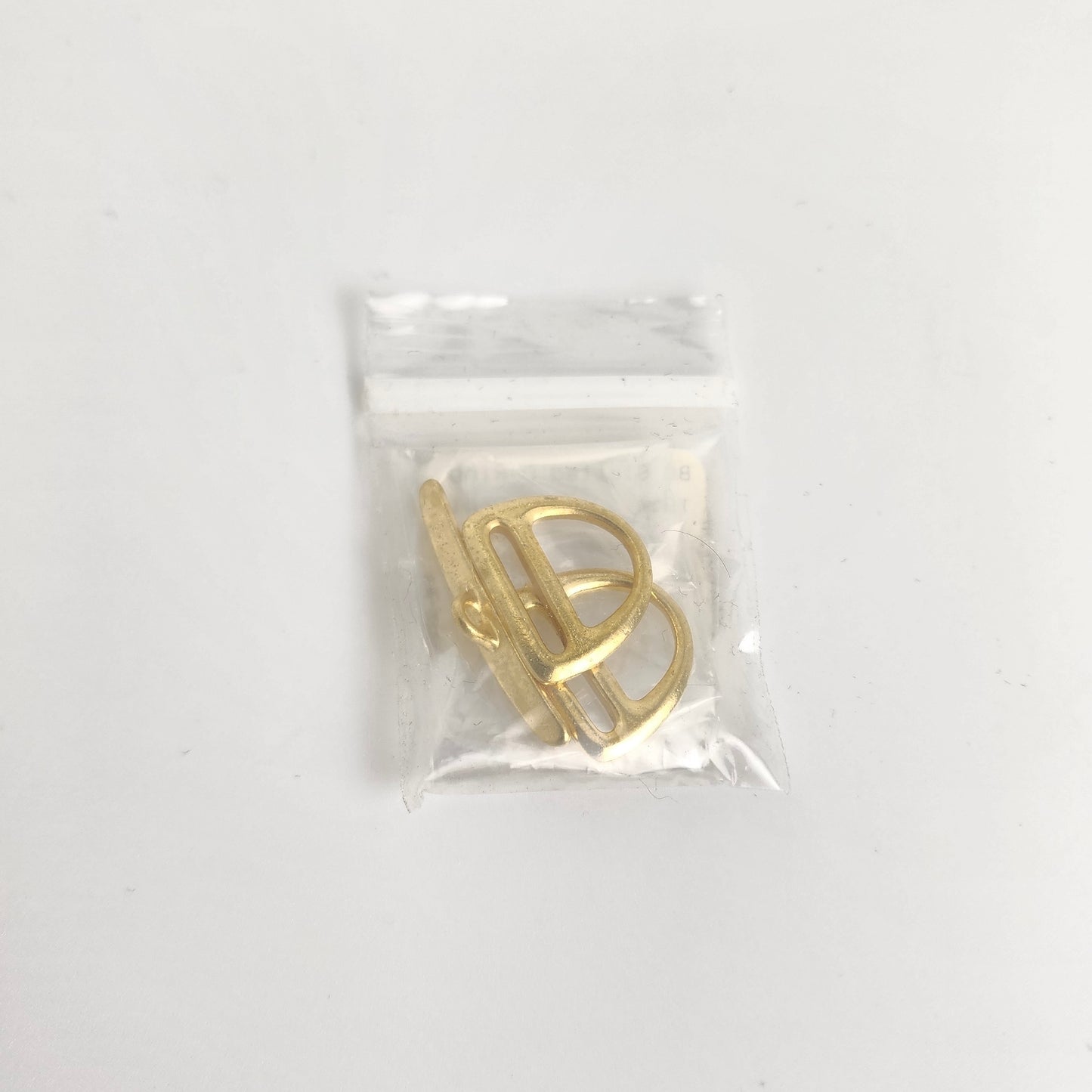 Slotted D-Ring Clasp Set 19mm
