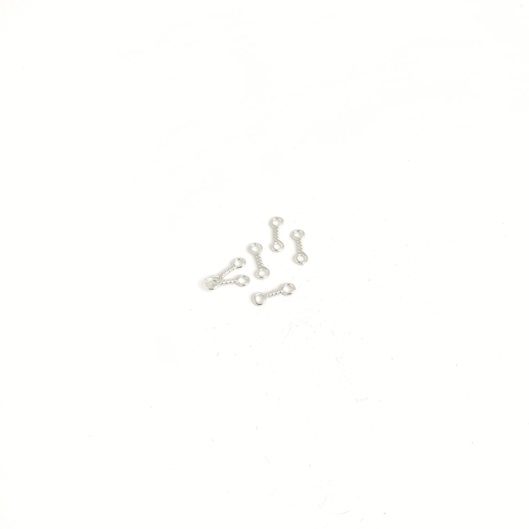 Twisted Wire w/Closed Rings 12mm