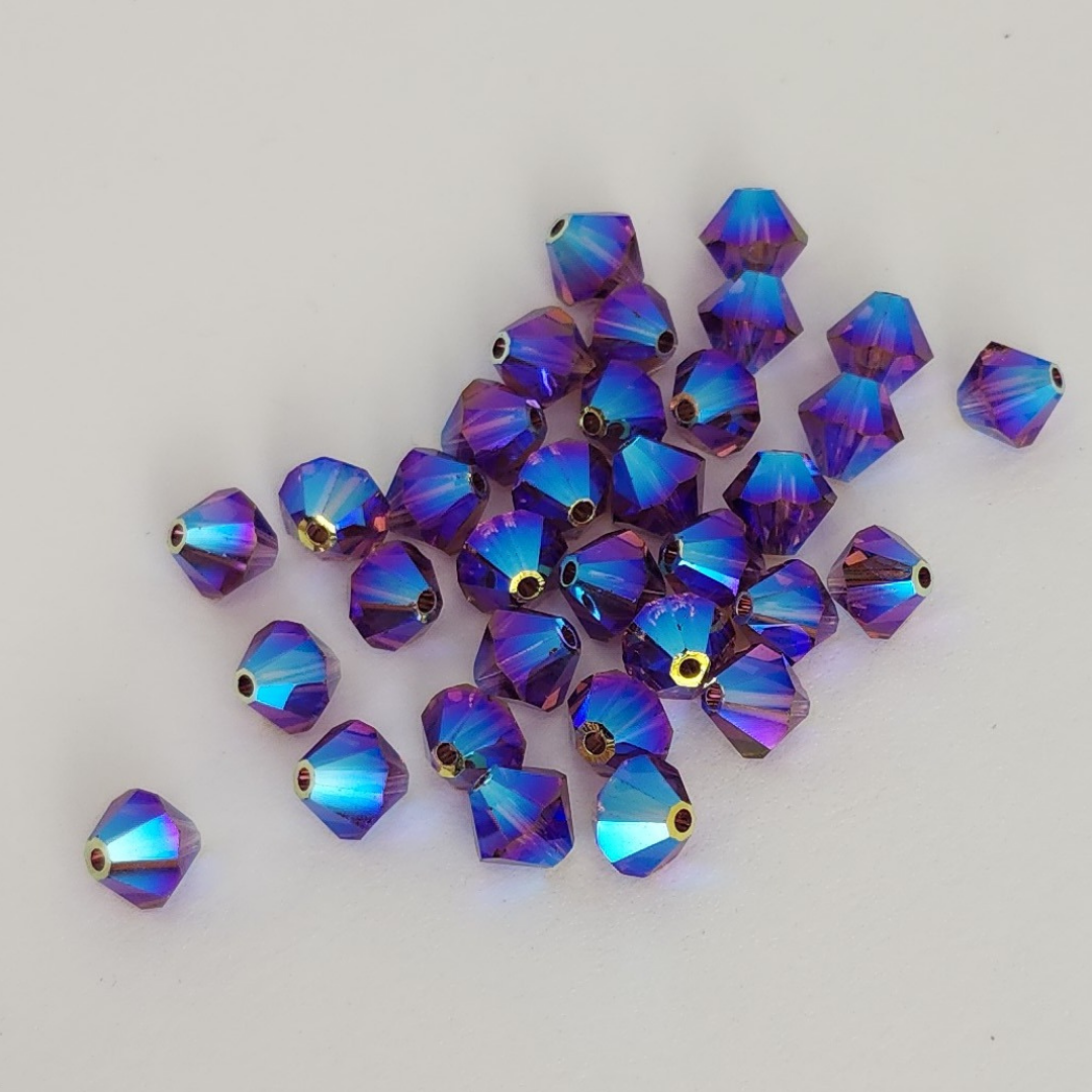 Bicone 6mm AB2X