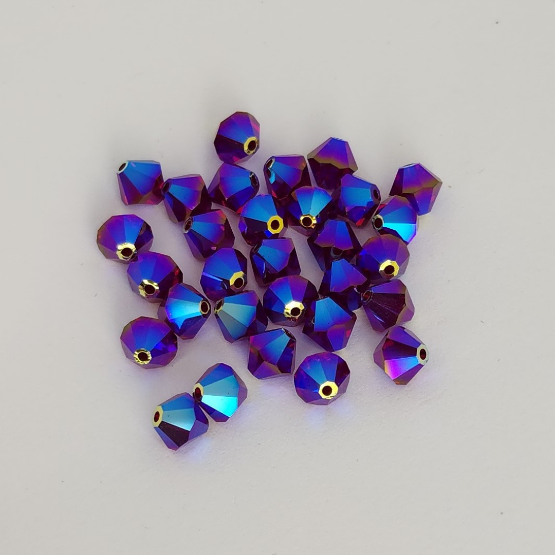 Bicone 6mm AB2X