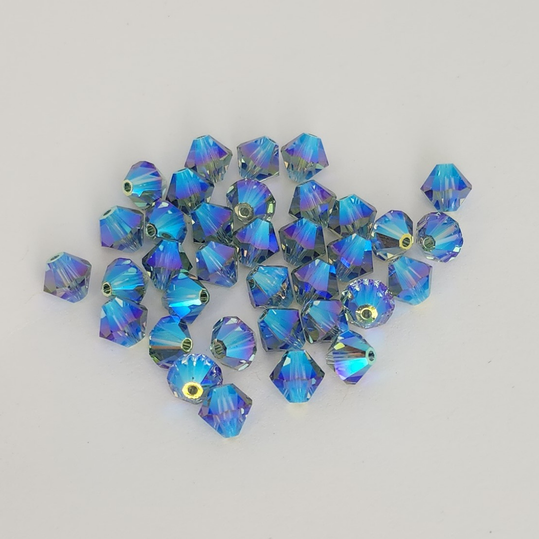 Bicone 6mm AB2X