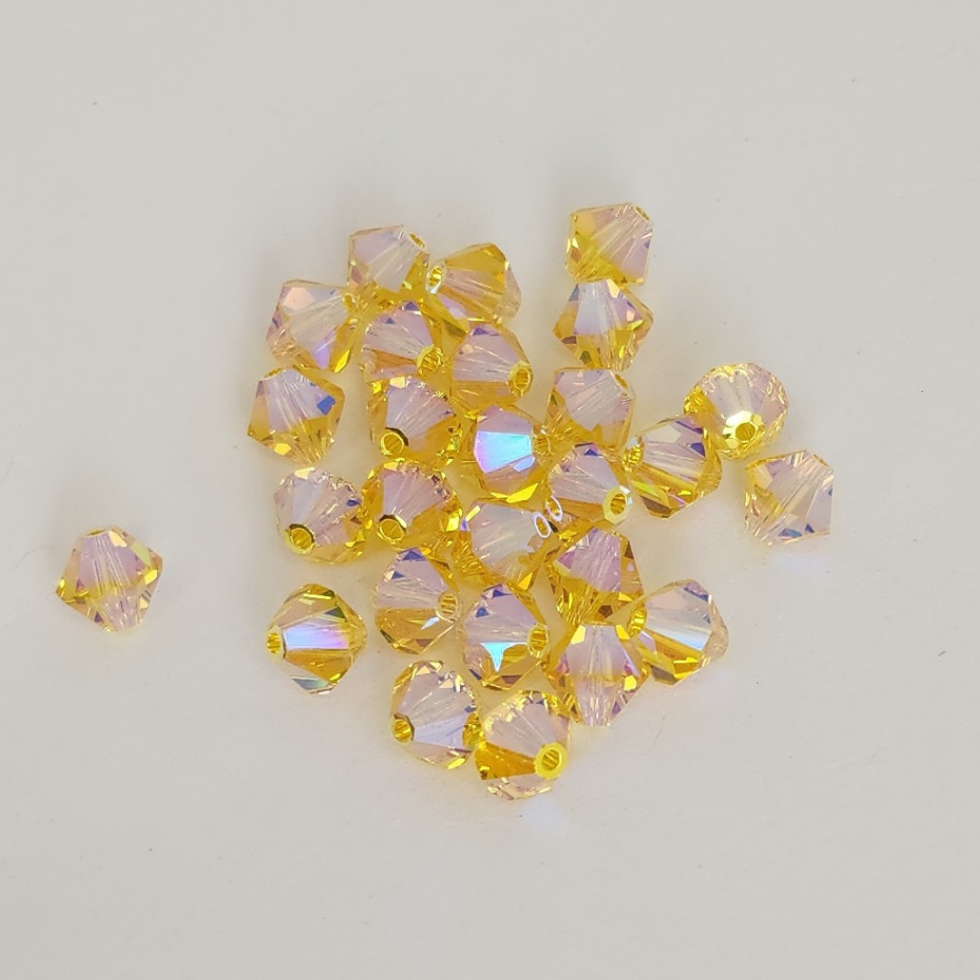 Bicone 6mm AB2X