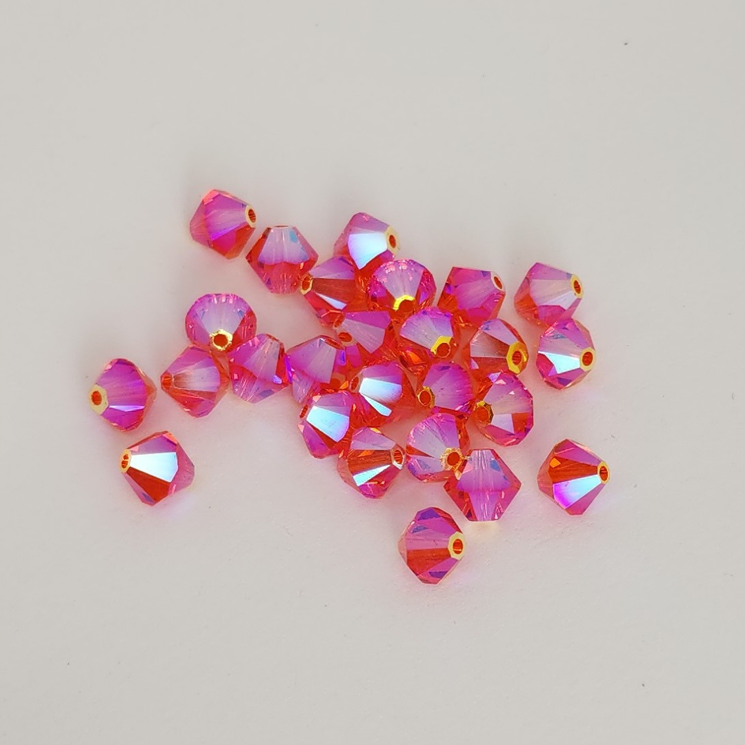 Bicone 6mm AB2X