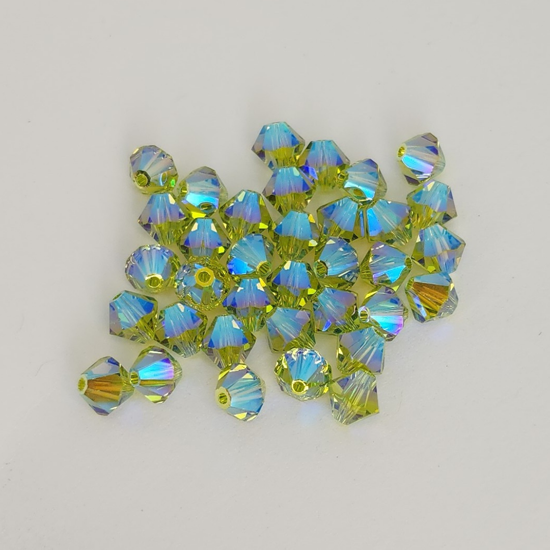 Bicone 6mm AB2X