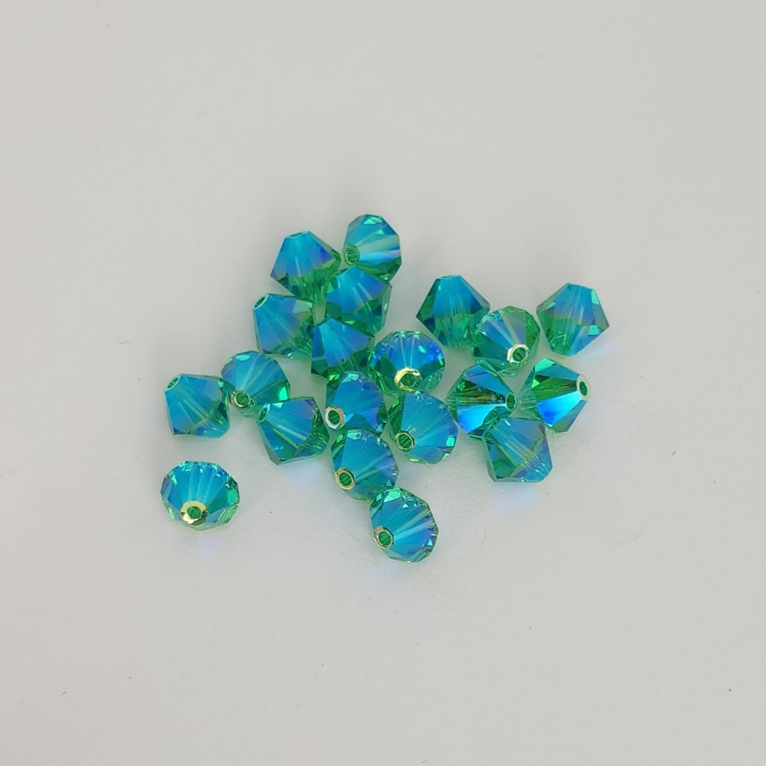 Bicone 6mm AB2X