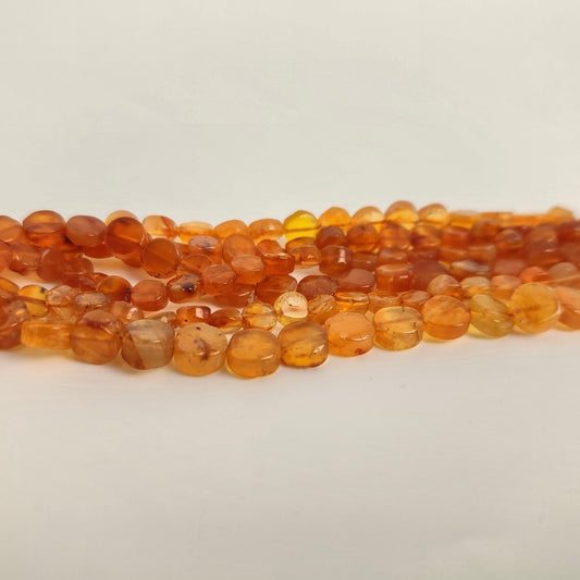 Carnelian Oval Coin 5-12mm