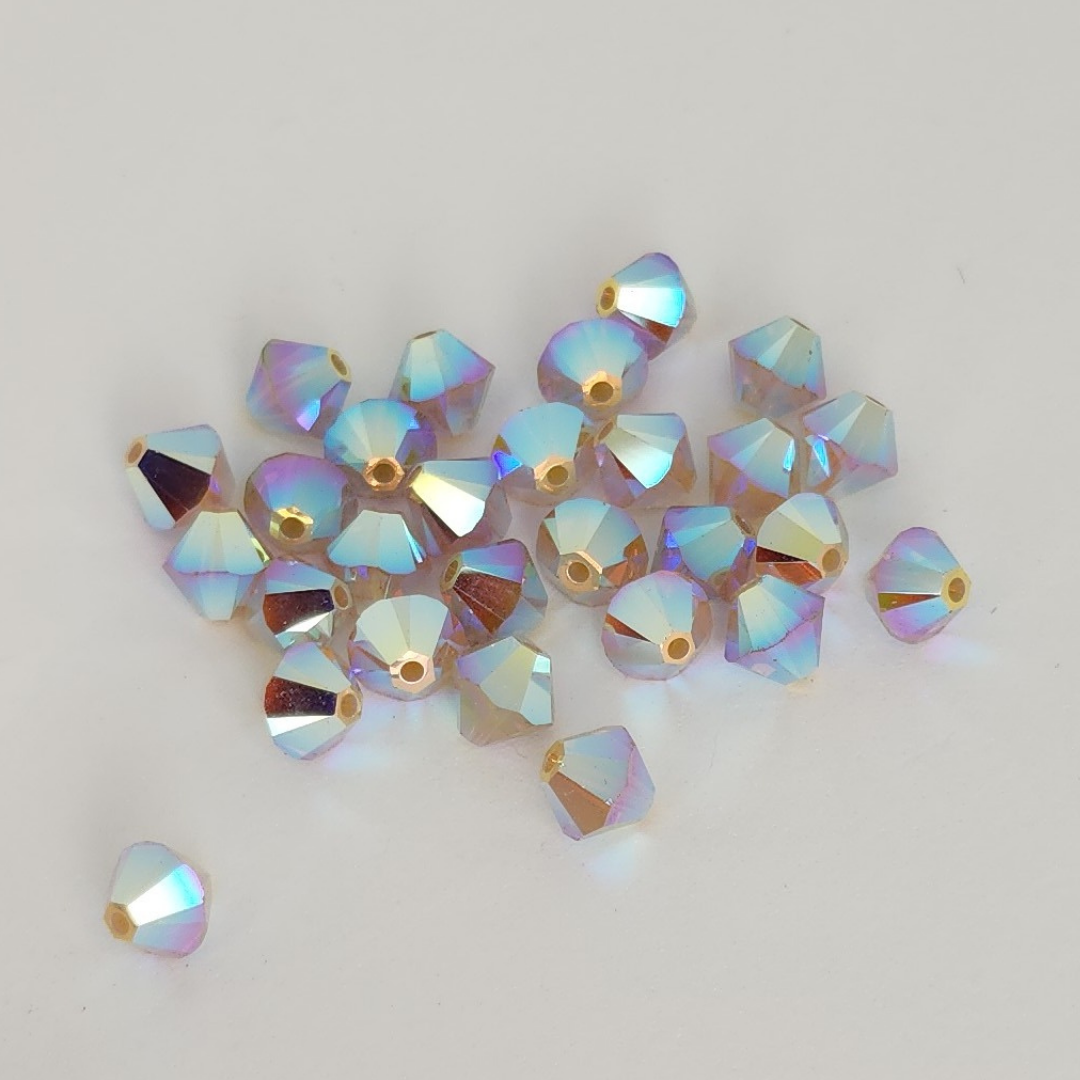 Bicone 6mm AB2X